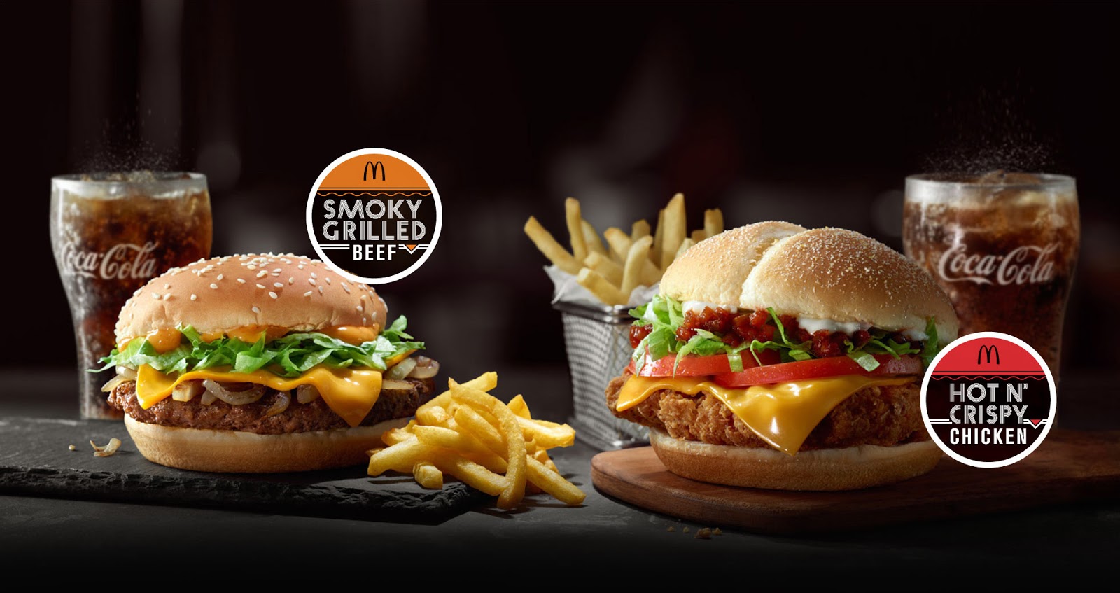 My Life & My Loves . Smoky Grilled Beef & Hot n' Crispy Chicken