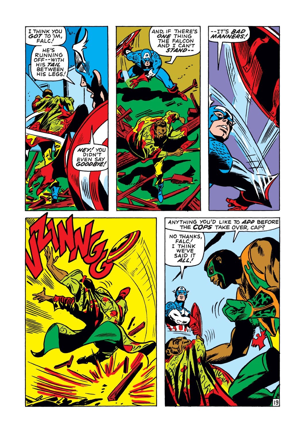 Read online Captain America (1968) comic -  Issue #134 - 19