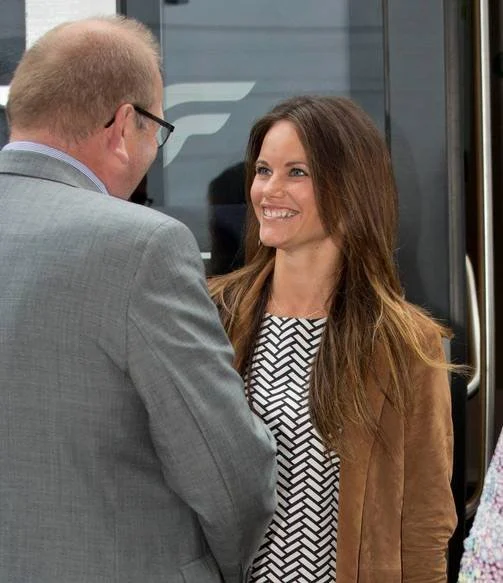 Prince Carl Philip and Princess Sofia of Sweden traveling by train from Stockholm to Karlstad for their two day visit to the region Varmland 