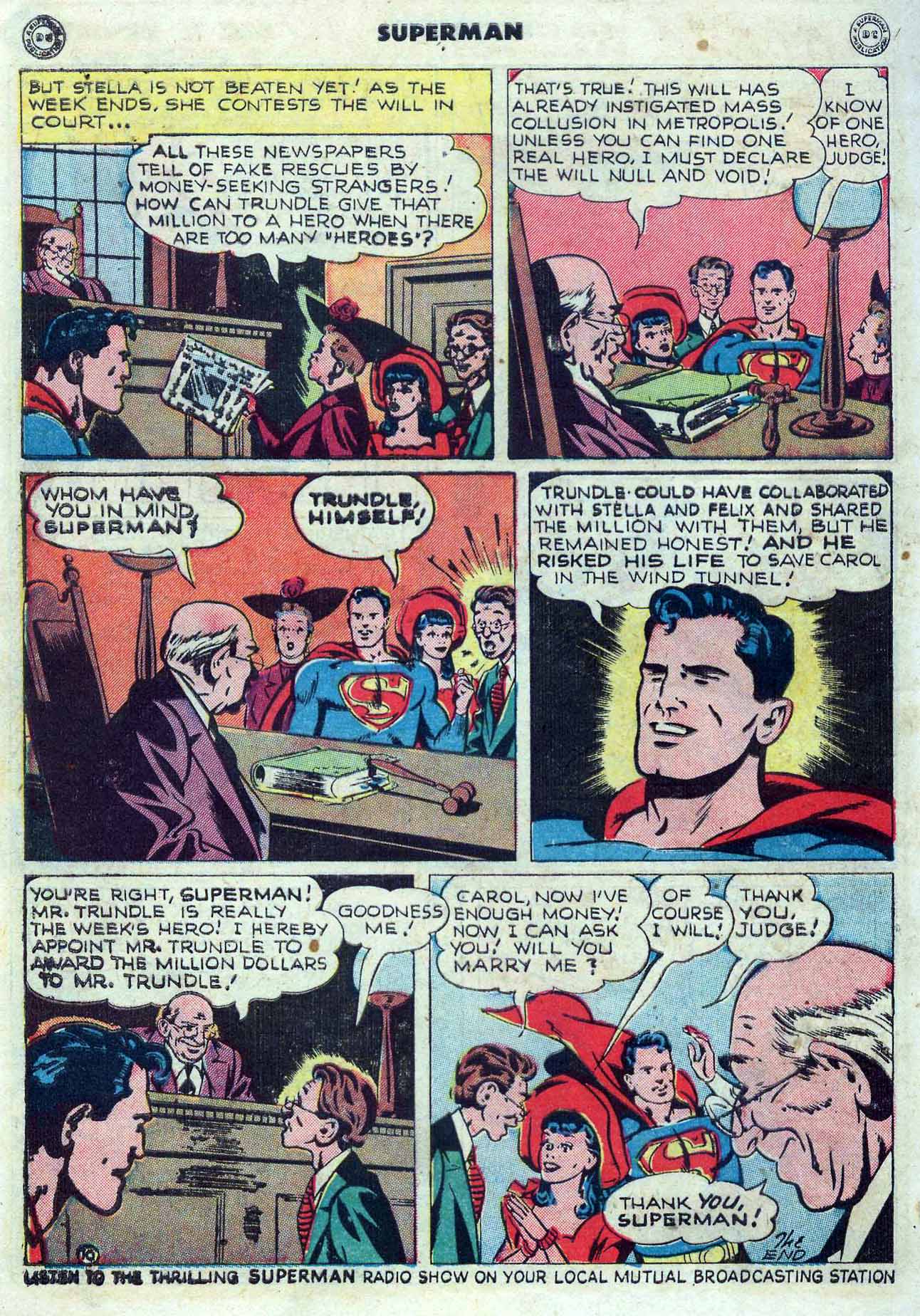 Read online Superman (1939) comic -  Issue #55 - 48