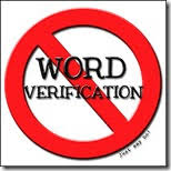 Please Turn it off!! We No longer comment on blogs with Word Verification switched on.