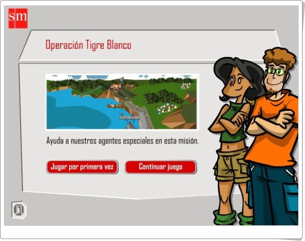 "Operación Tigre Blanco" (Aventuras interactivas de Conocimiento del Medio de 6º de Primaria)