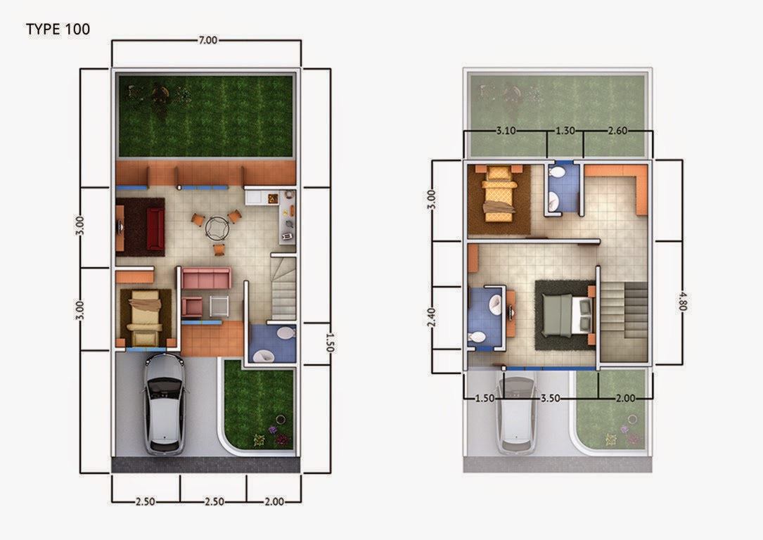 layout-the-benoa-residence-cibubur-type101
