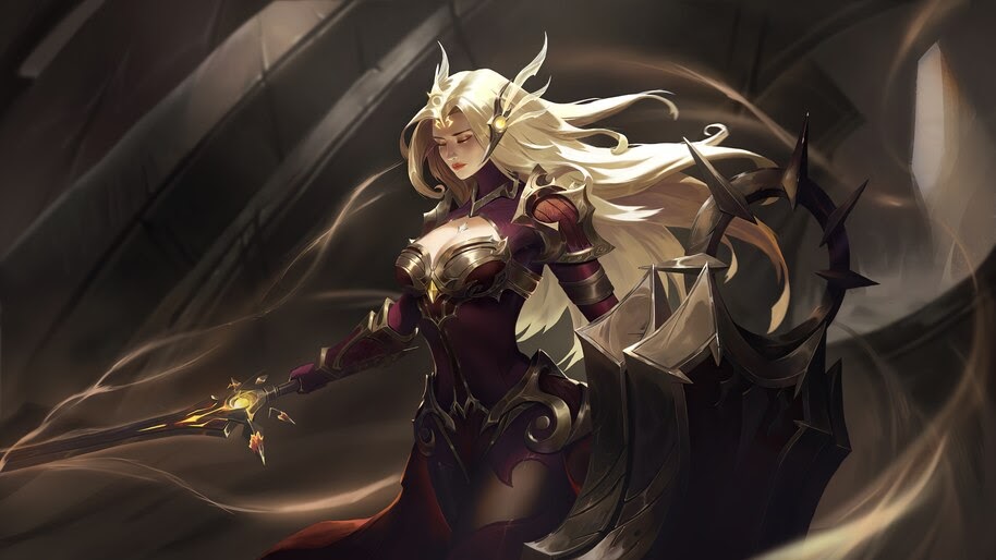 Leona, LoL, 4K, #7.1052