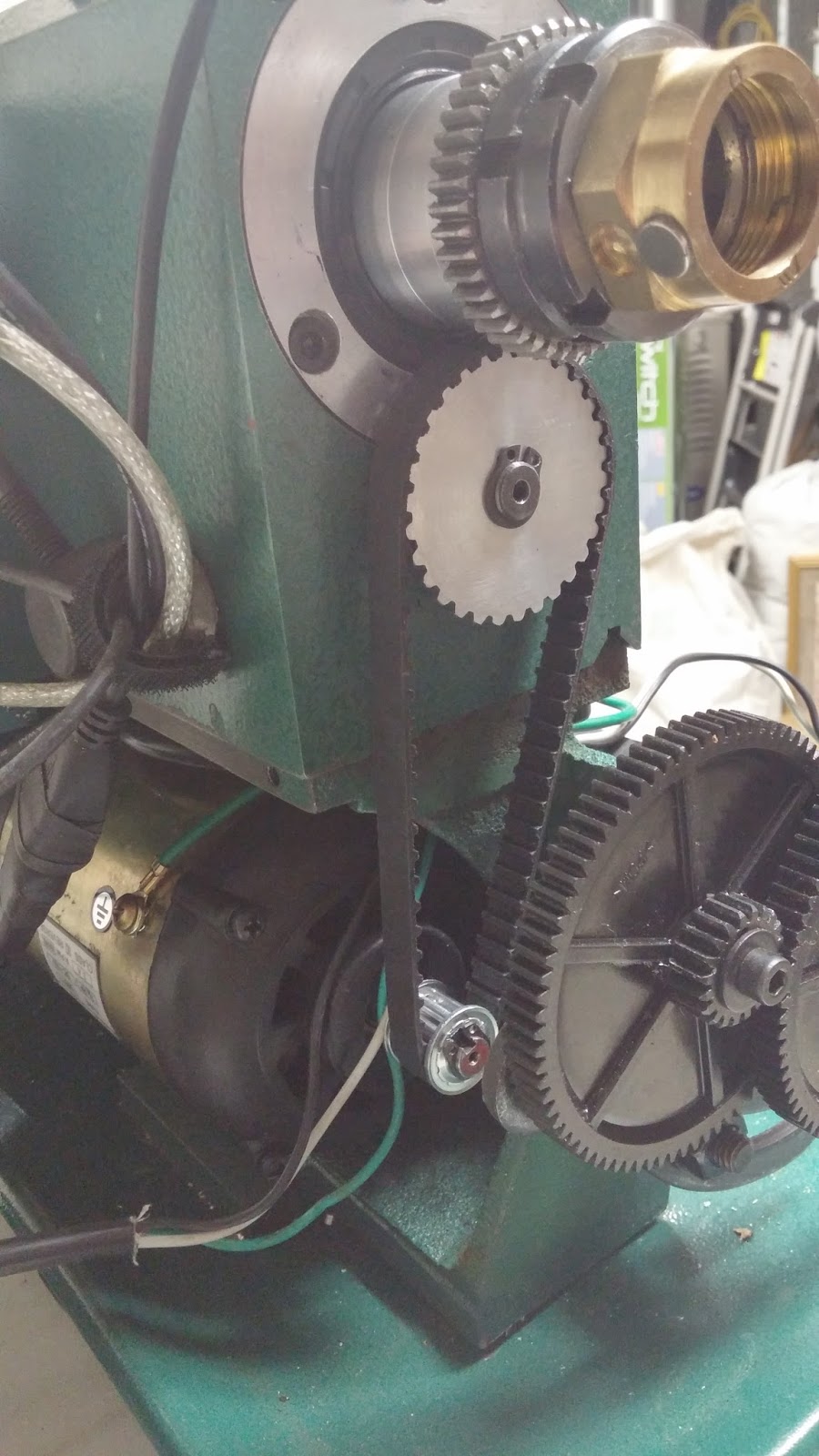 Benchtop Machine Shop Lathe Gear Reduction Pulleys