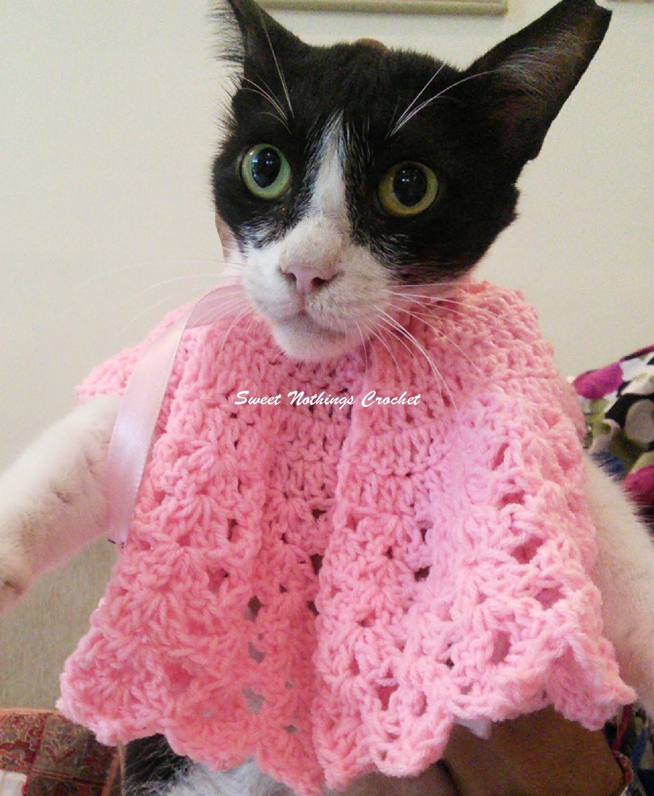 Sweet Nothings Crochet KITTY CAT JACKET