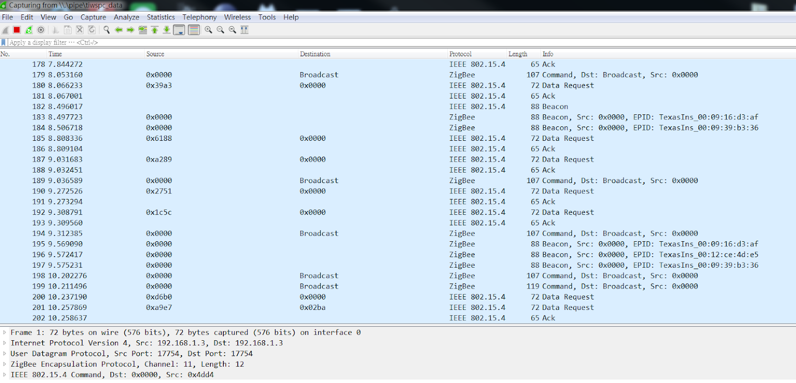 zigbee sniffer wireshark zigbee sniffer wireshark