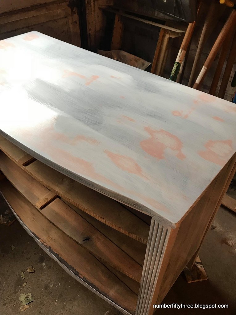 Number FiftyThree How to Paint Mahogany Furniture White