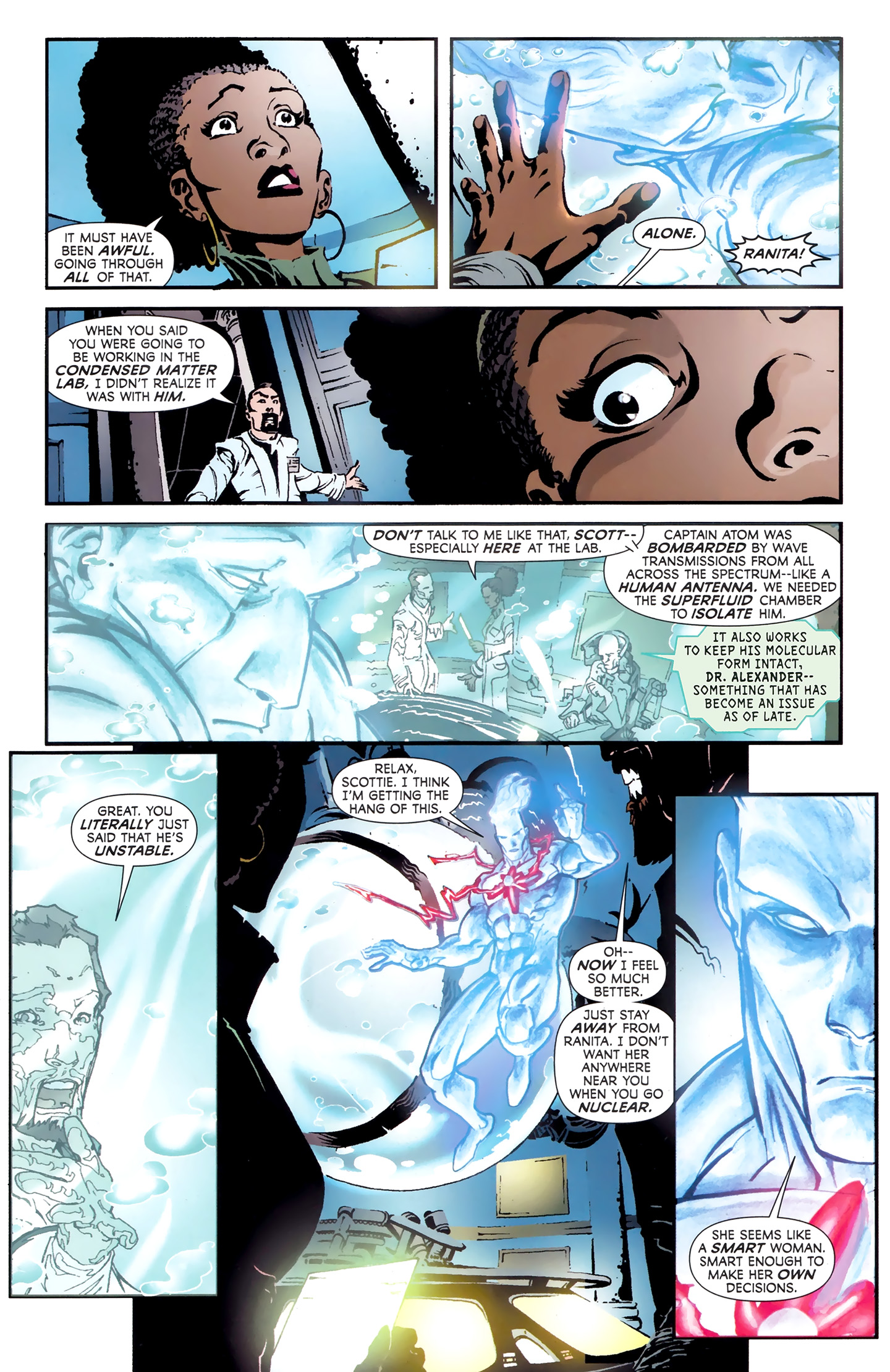 Read online Captain Atom comic -  Issue #2 - 9