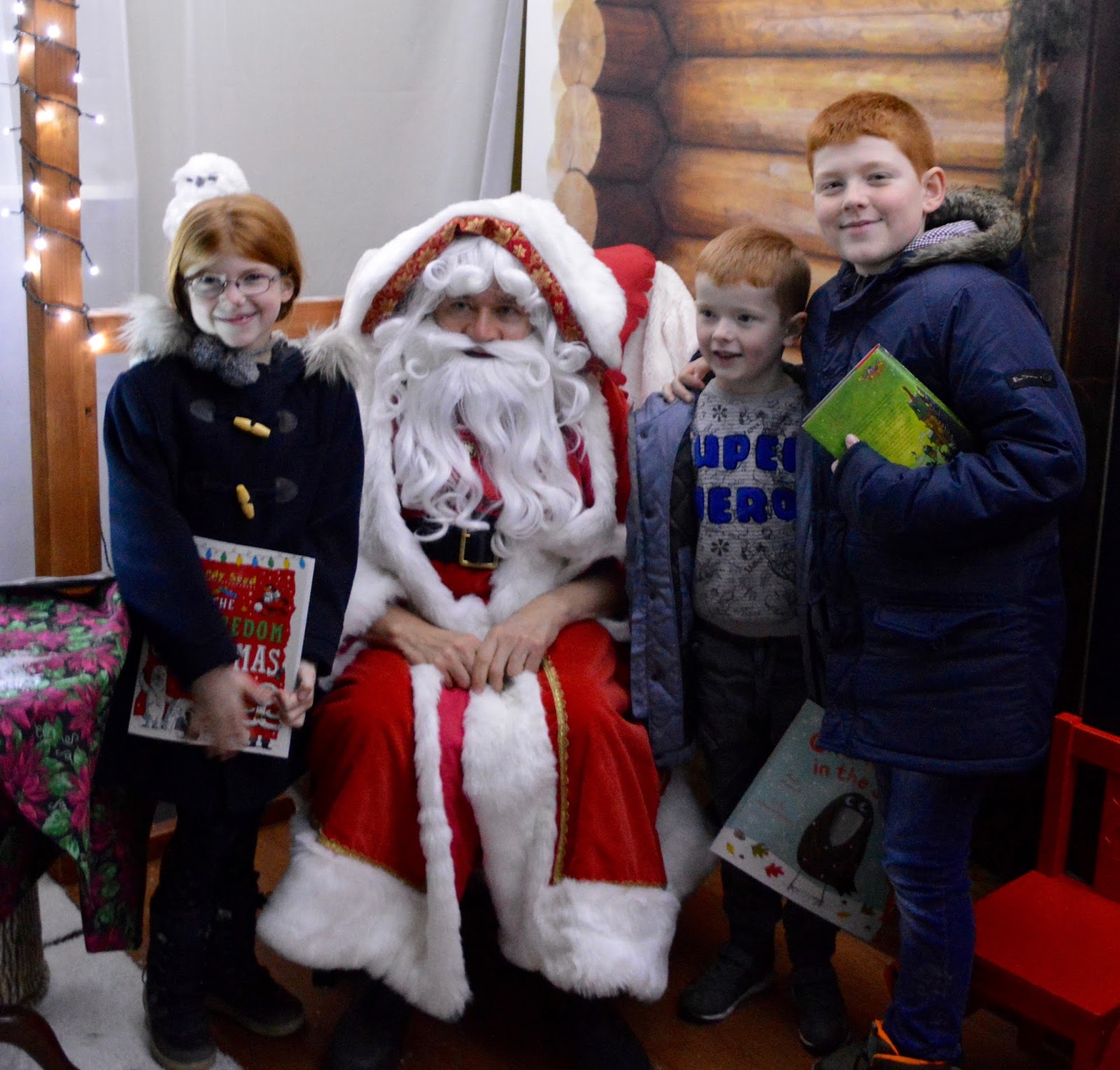 Christmas Decorations & Visiting Father Christmas at Wallington Hall