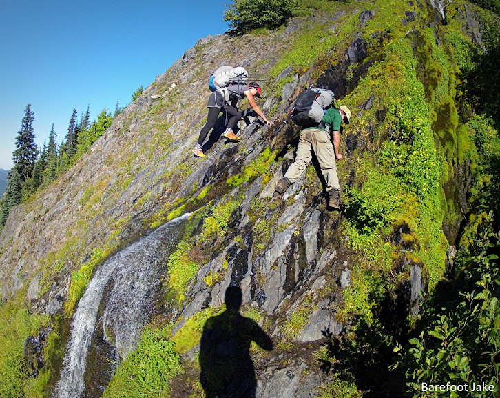 waterfall hiking