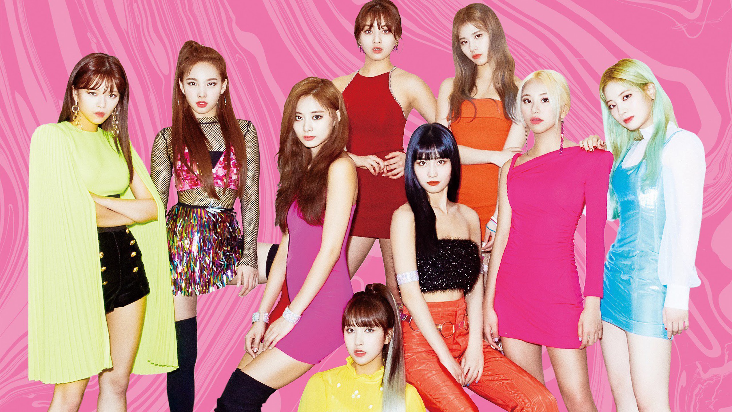 TWICE, Fancy You, Members, 4K, #33 Wallpaper PC Desktop