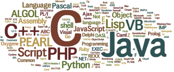 بحث عن لغات البرمجة