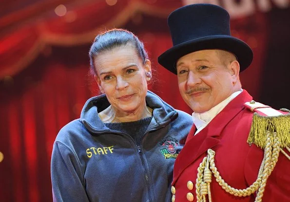 Princess Stephanie of Monaco attended the opening of 42nd International Circus Festival In Monte-Carlo. Princess is the patron of Circus Festival