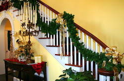 christmas indoor decorations decorating decoration american fresh interior simple decor lights xmas decorated depot staircase cute holiday stairs stair tiredness