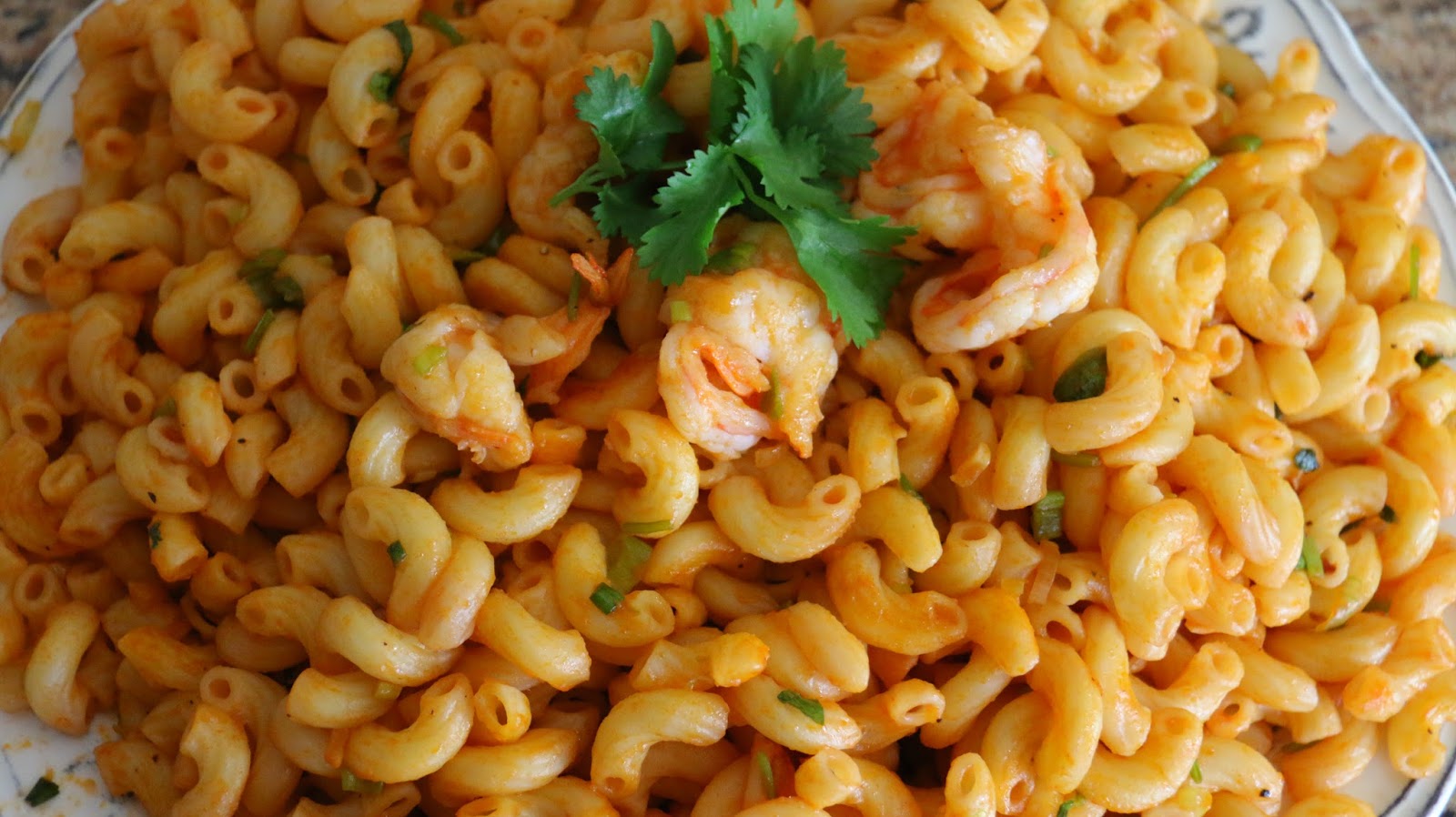 Boriville Nui xào tôm (Macaroni StirFry with Shrimp) Recipe