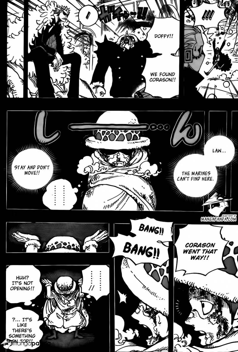 One Piece Ch 767: Cora-san