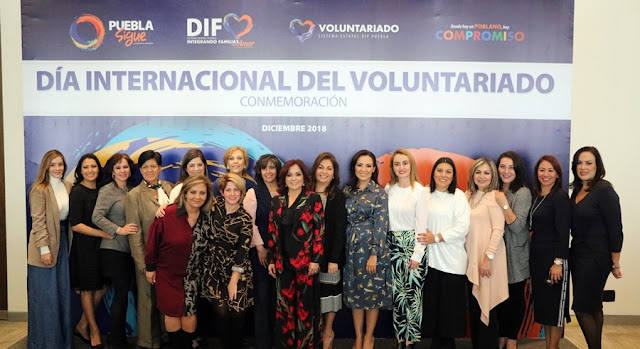 Dinorah López de Gali reconoce labor de los voluntariados estatales