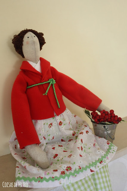 Tilda doll boneca de pano