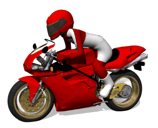 GAMBAR ANIMASI MOTOR Bergerak DP Kartun Sepeda Motor 