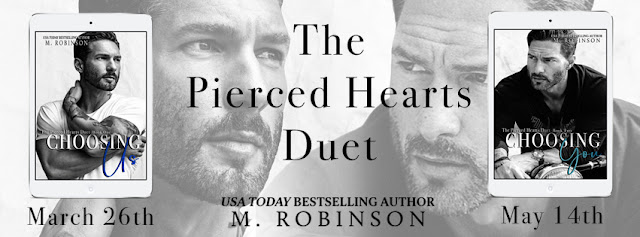 The Pierced Hearts Duet by M. Robinson Cover Reveals