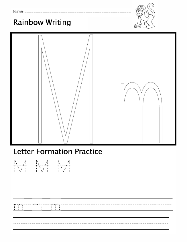 Handwriting Practice Sheet | Hand Writing