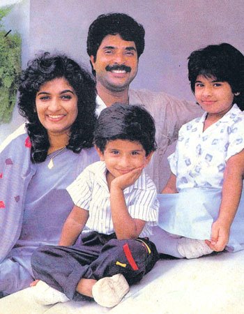 Malayalam Actor Mammootty Family Photos  RealLife Photos