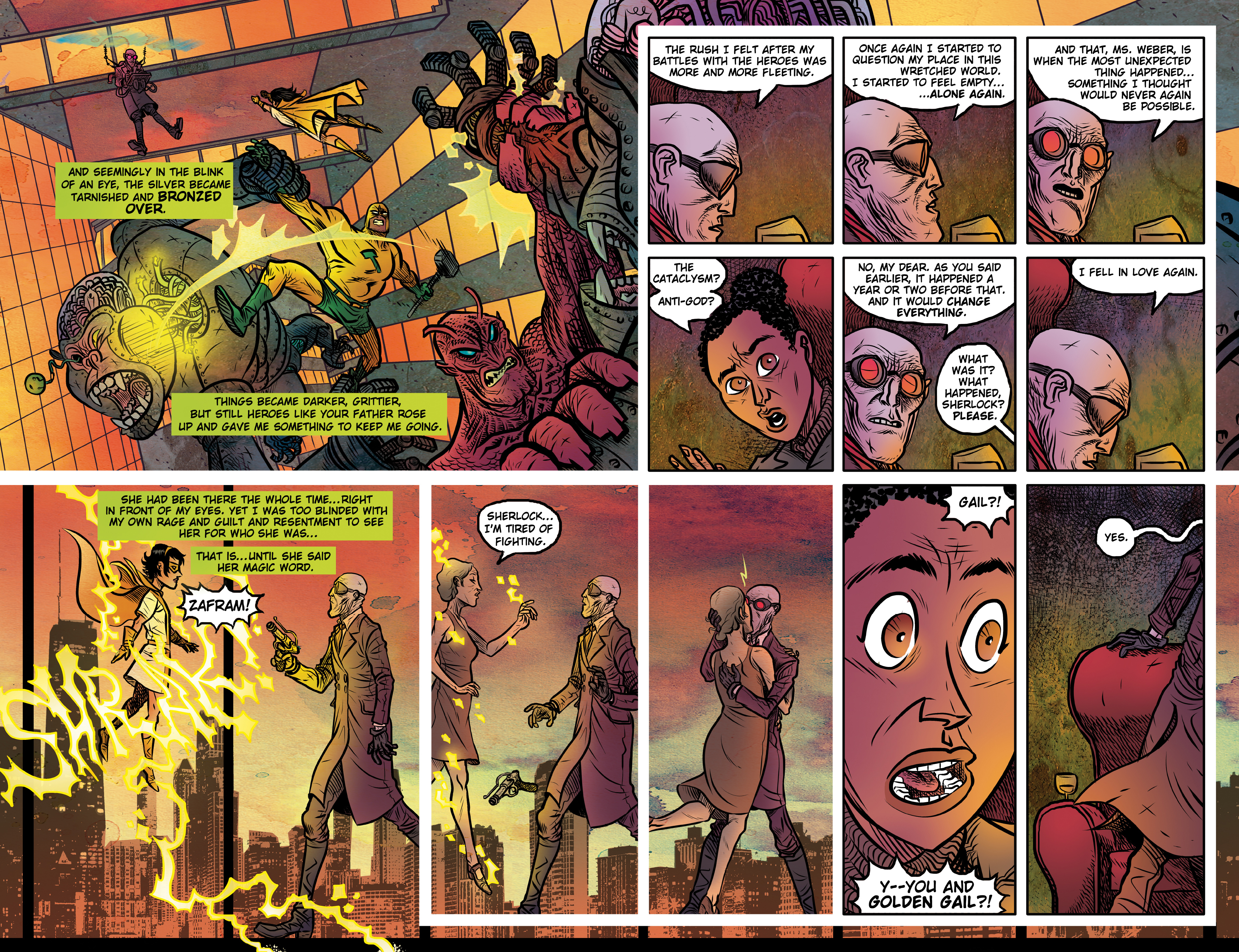 Read online Sherlock Frankenstein and the Legion of Evil comic -  Issue #4 - 11