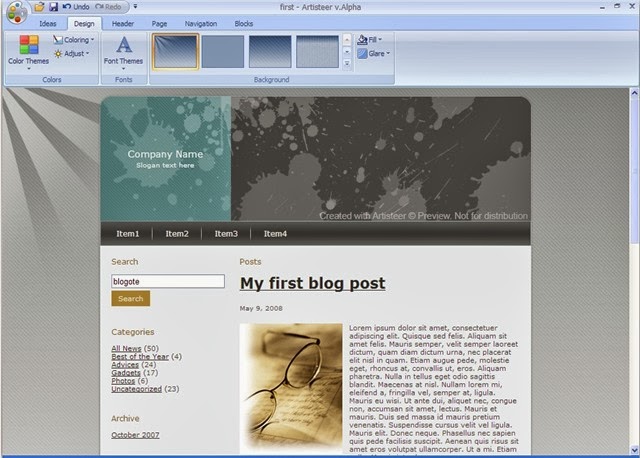 artisteer 4 html5 artisteer 4 html5