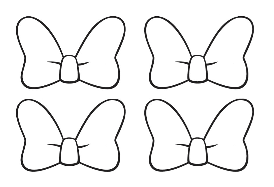 hair bow coloring pages printable - photo #34