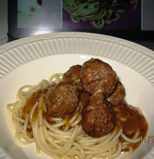 My Kuali Spaghetti swedish meat ball ala Ikea