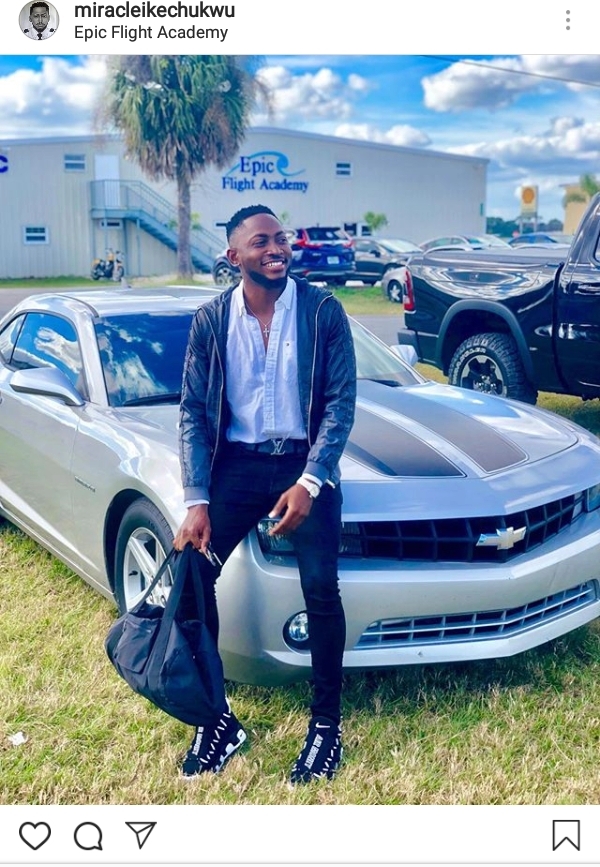 Epic Flight Academy!! BBN Winner Miracle shares new photo | ONE CORNER GIST