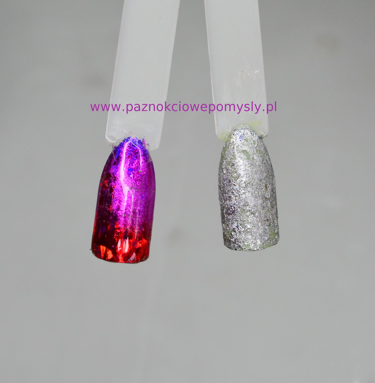 paznokciowe pomysly krok po kroku folia transferowa paznokcie akrylowe a hybrydowe chic nail art