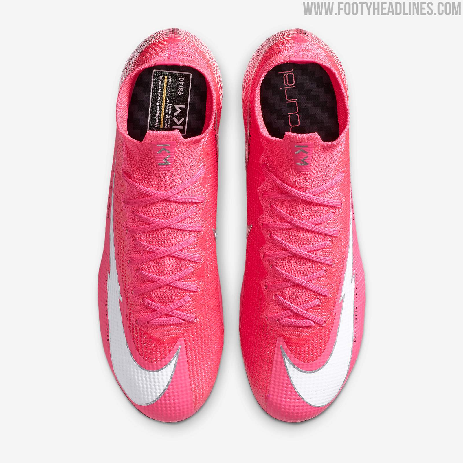 Nike Mercurial Mbappe Rosa Signature Boots - UCL Final Debut - Footy Headlines