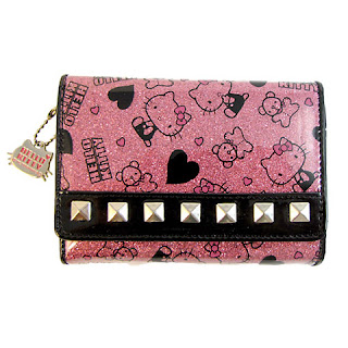 Hello Kitty studded purse wallet