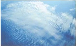 Foto awan Sirokumulus