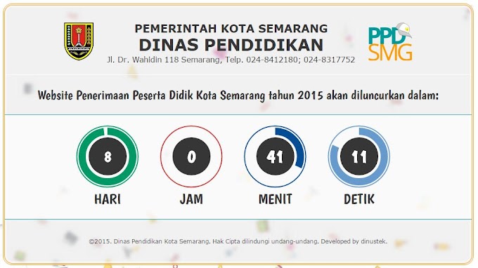 Website PPD Kota Semarang Dibuka 14 Juni 2015