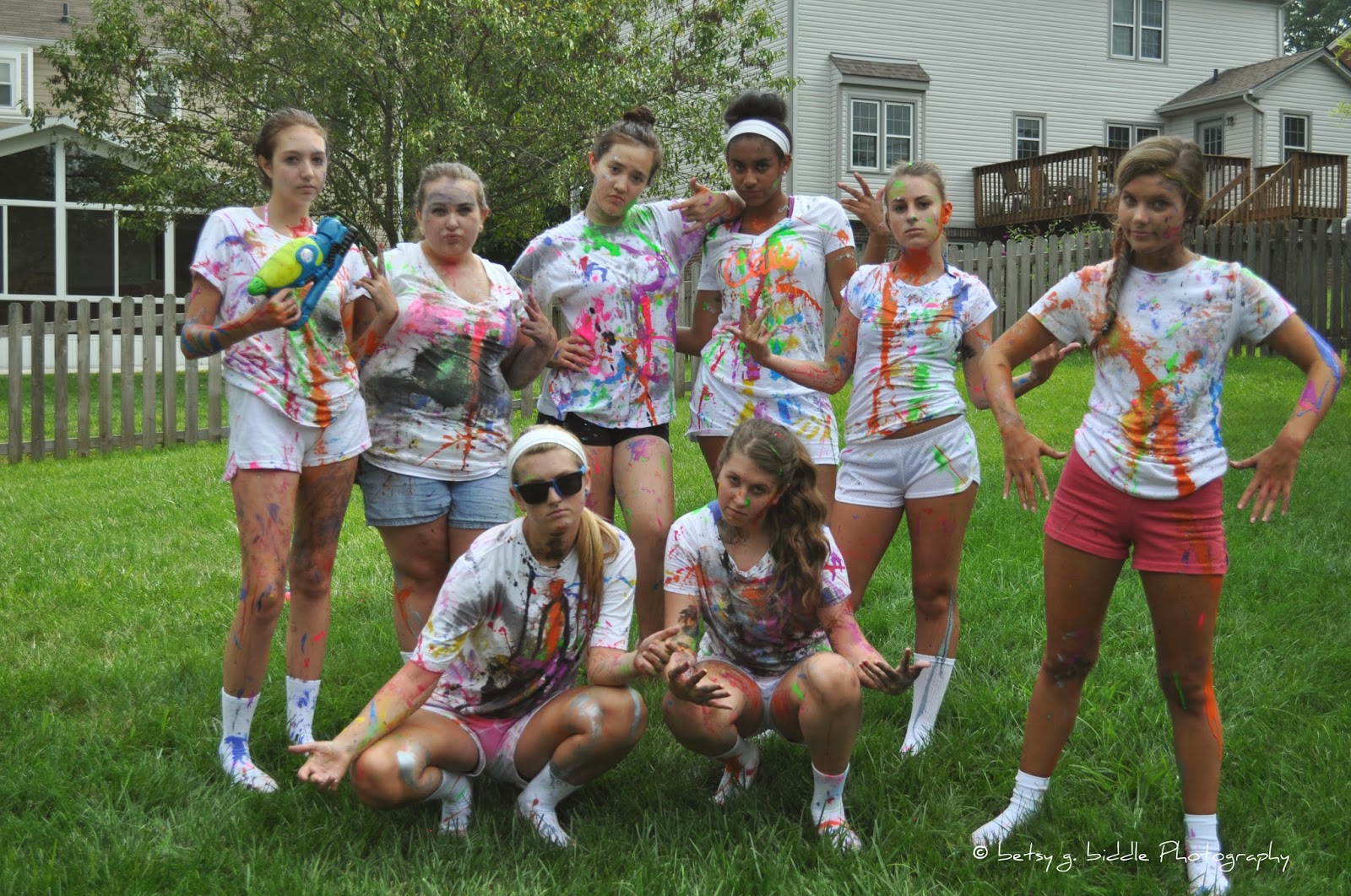 betsy g. biddle Photography Paint War Party!