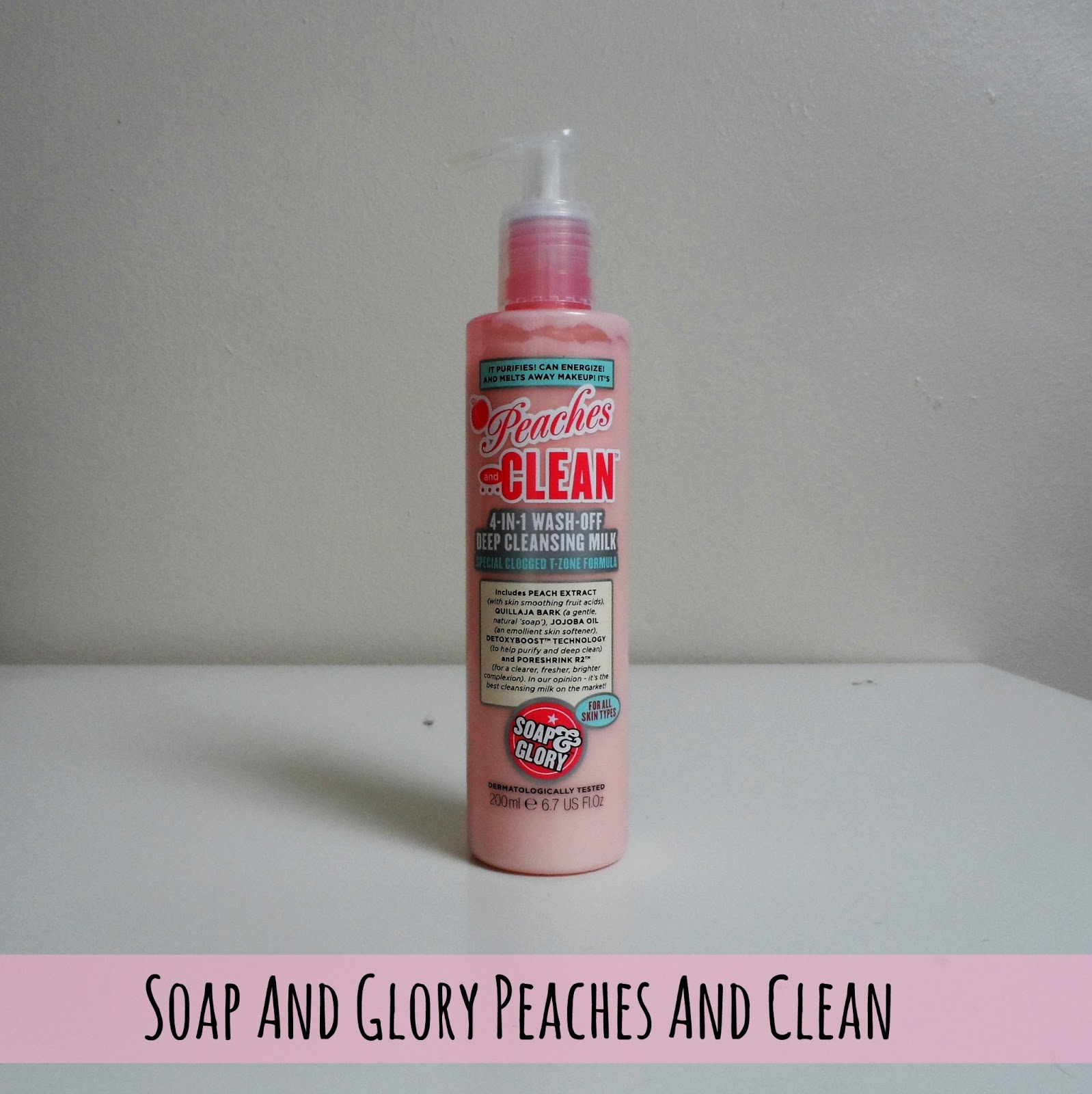 The Little Blush Beauty, Fashion and Lifestyle Blog Soap And Glory Peaches And Clean