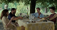 Amira Casar, Michael Stuhlbarg, Armie Hammer and Timothee Chalamet in Call Me By Your Name (1)