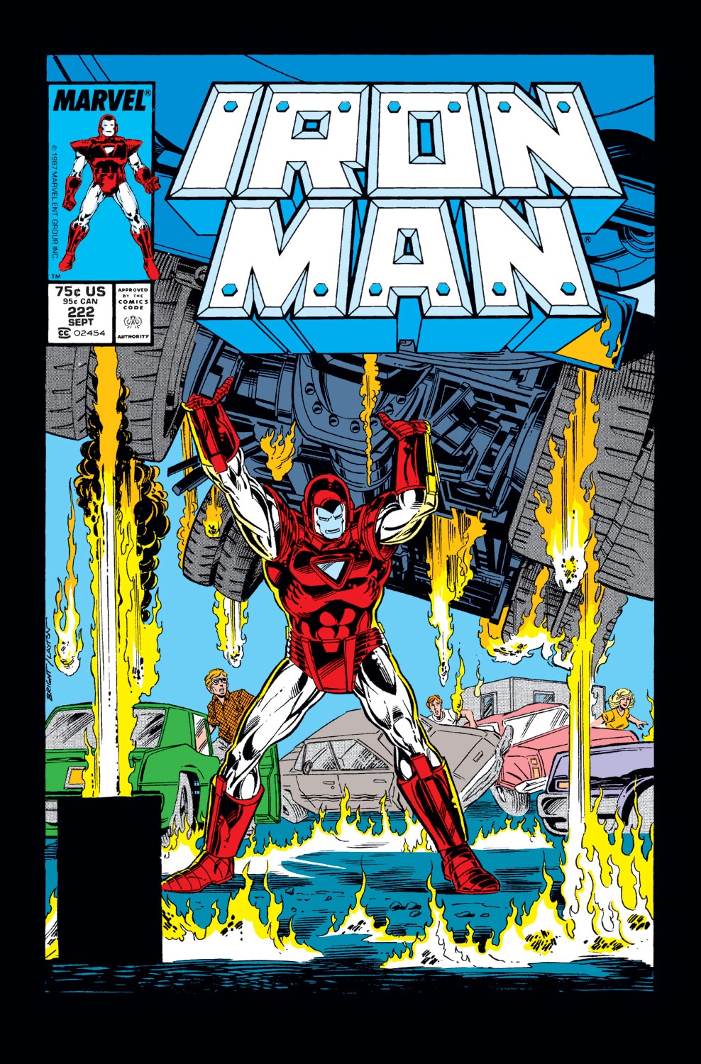 Read online Iron Man (1968) comic -  Issue #222 - 1