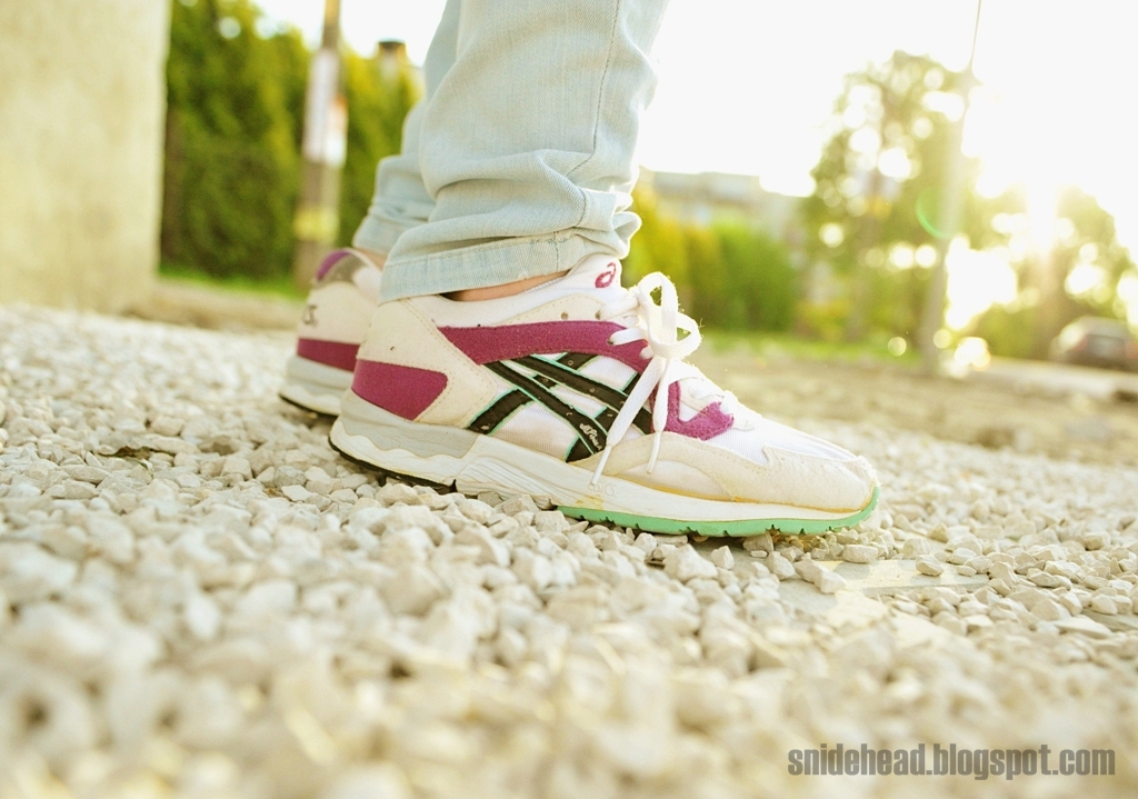 asics gel lyte 1990 orange