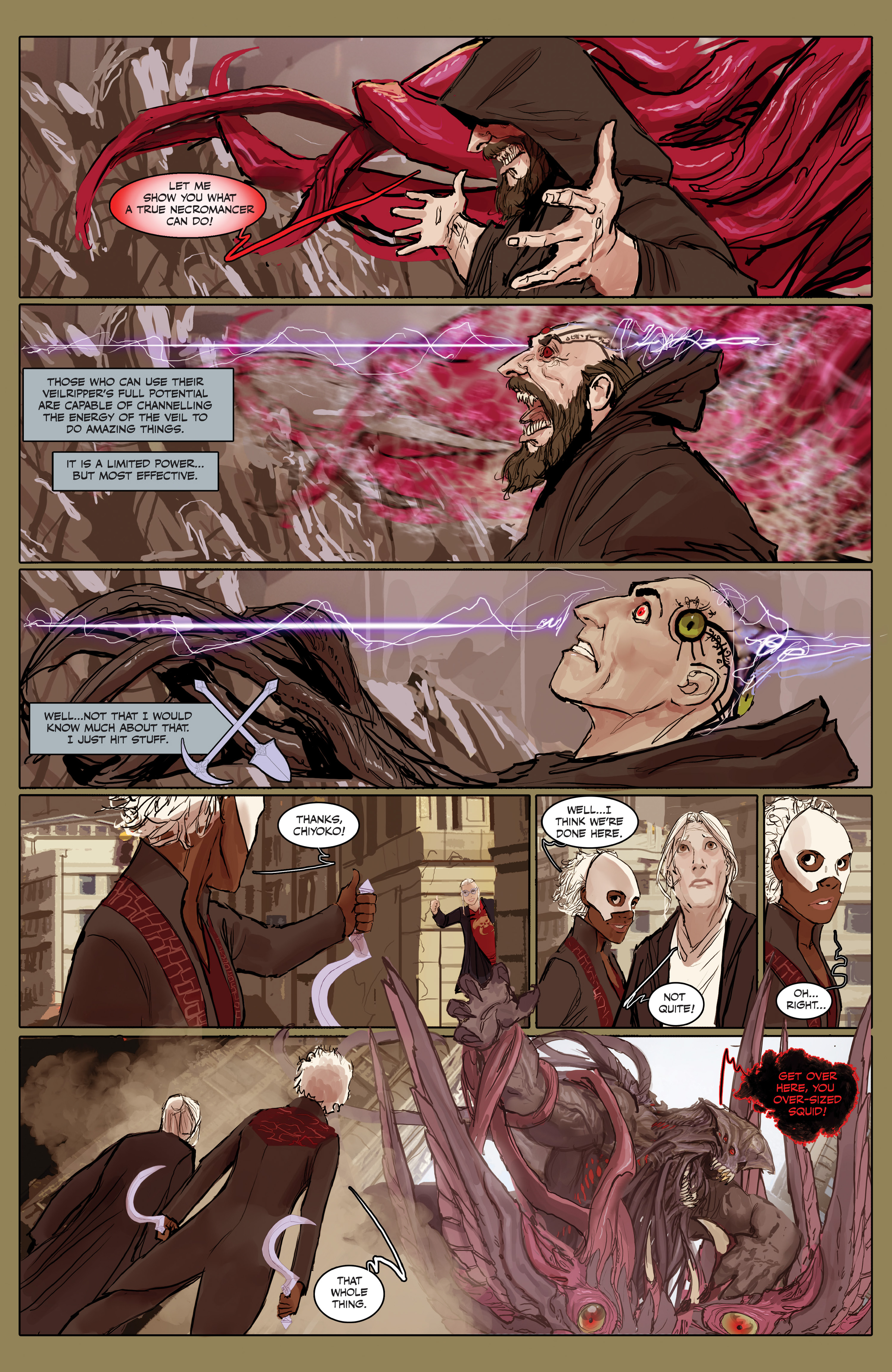 Read online Death Vigil comic -  Issue #6 - 6