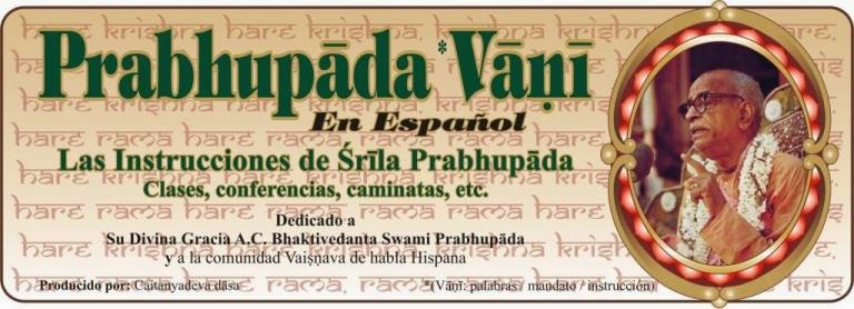 Prabhupāda vāṇī español