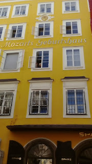 Casa unde s-a nascut Mozart