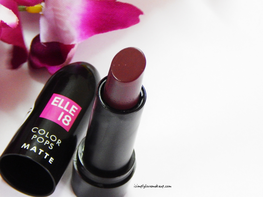 Maroon Elle 18 Color Pops Matte Lipstick Shades Matte