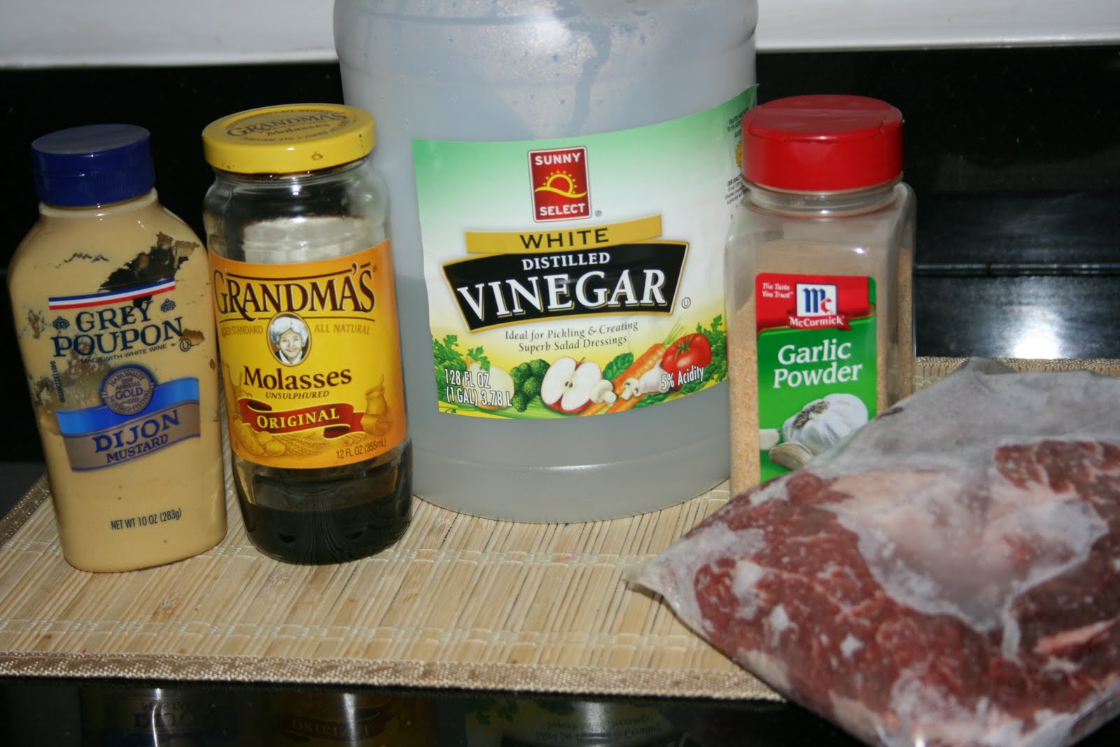 Sweet Mustard Roast (beef or pork) Slow Cooker Recipe A Year of Slow