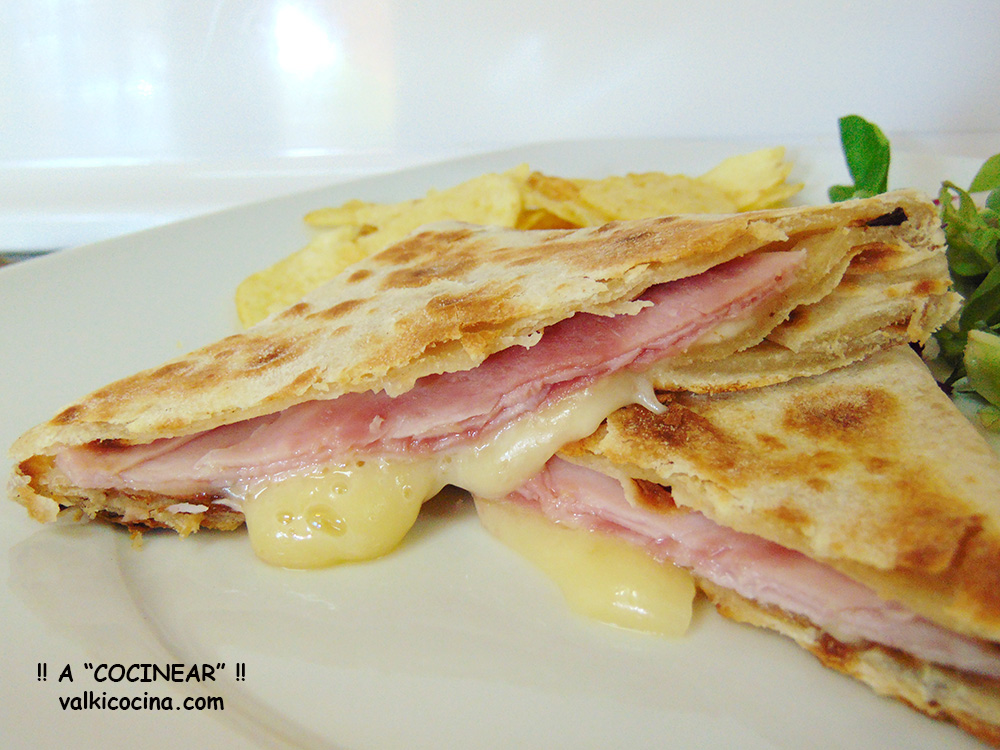 WRAPSÁNDWICH DE JAMÓN COCIDO Y QUESO ¡¡A COCINEAR!! Recetas