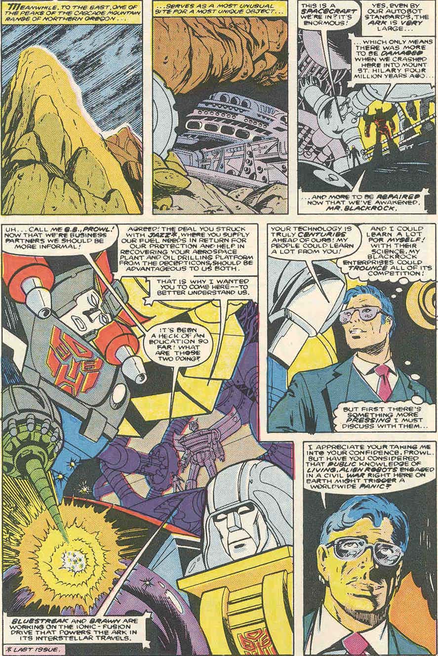 Read online The Transformers (1984) comic -  Issue #10 - 6