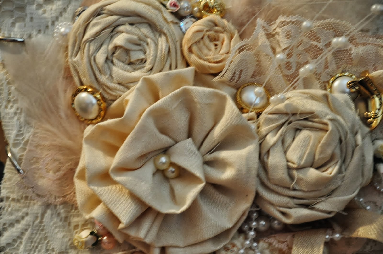 Handmade Muslin Flowers